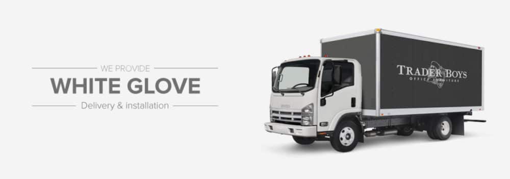 Trader Boys truck provides white glove delivery service