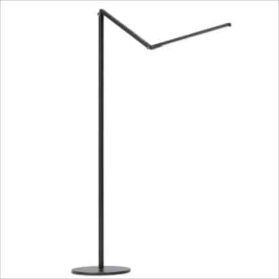 Koncept Z-Bar black standing lamp: Illuminating Elegance and Efficiency