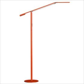 Koncept Z-Bar orange standing lamp: Illuminating Elegance and Efficiency