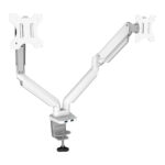 Fellowes Dual Monitor Arm 8056301 White