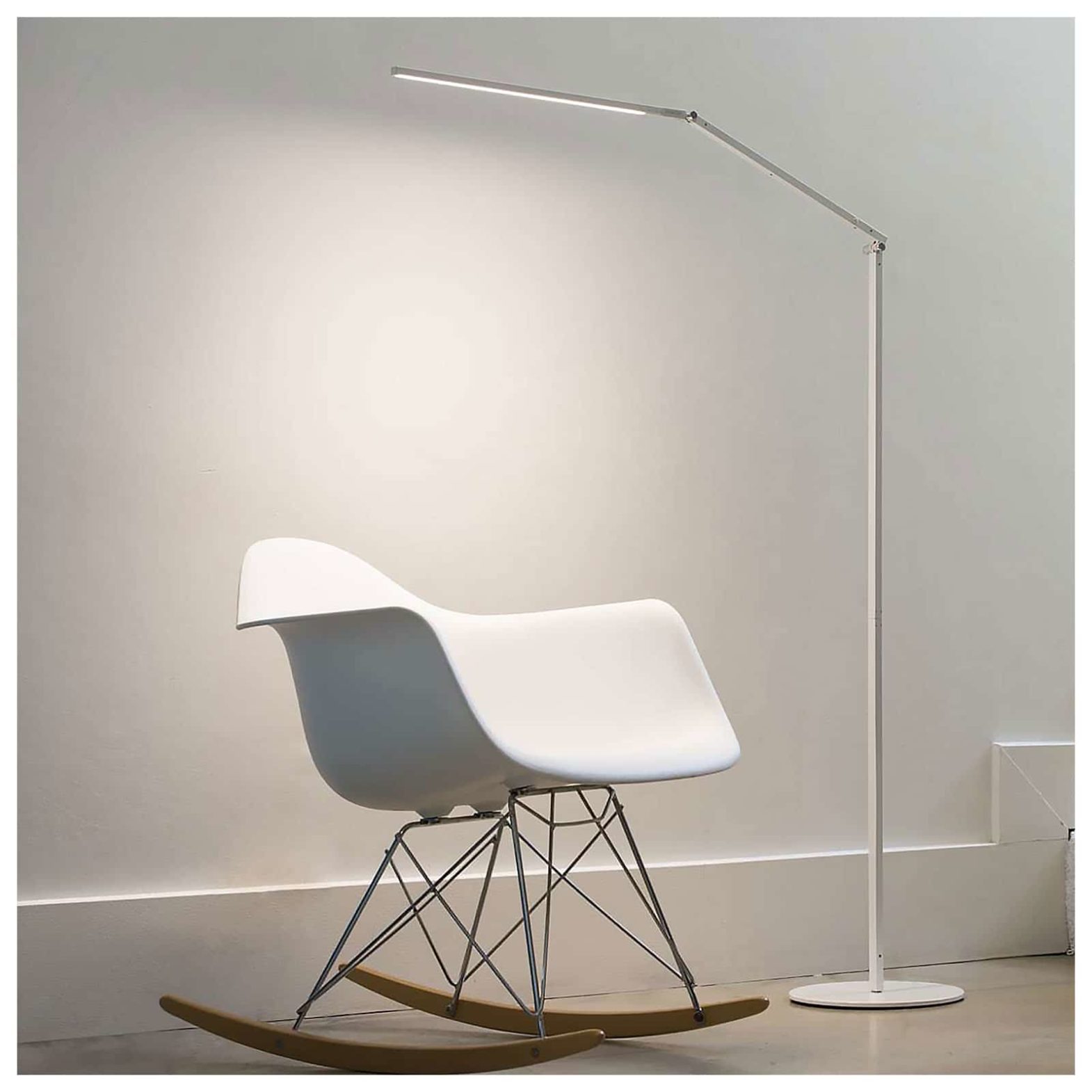 Koncept Z-Bar white Desk Lamp: Illuminating Elegance and Efficiency