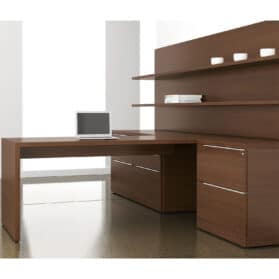 Executive Desks in Rich Walnut Wood