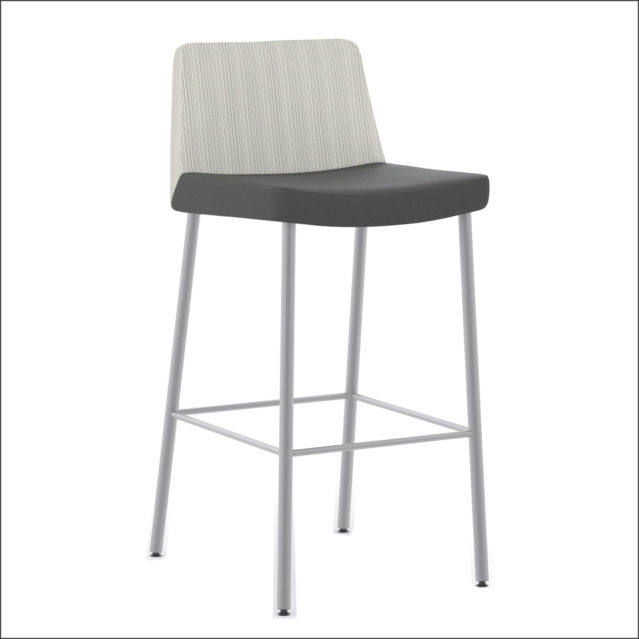 Hon Flock 4-Legged Tall Stool