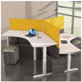 Adjustable Height Tables From Deskmakers Hover Series