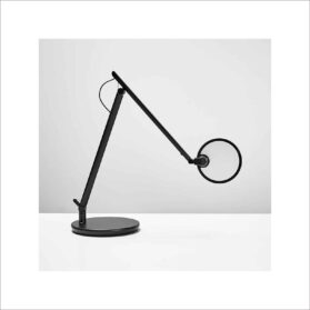 Humanscale Nova lamp, a minimalist desk lamp with a sleek, adjustable design.
