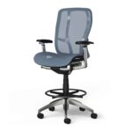 9 to 5 Vesta Task Stool 3063 Blue