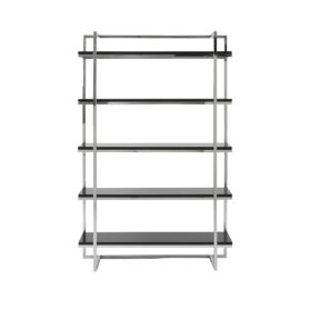 Bookcase Eurostyle 5-Shelf Black 27532