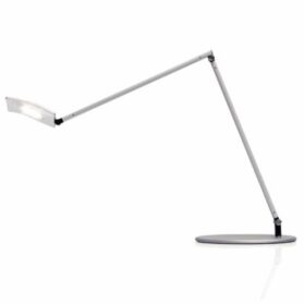 Koncept Mosso Pro Desk Lamp (Silver Finish): Your Productivity Oasis Within Reach
