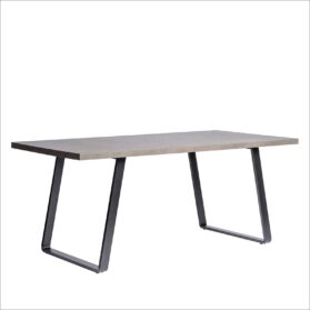 Conference Table with Sandblasted wood affect