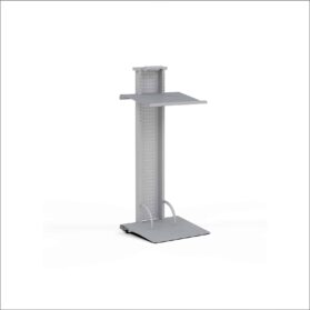 Gray Steel Podium