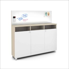 Recycle Bin with Marker Board
