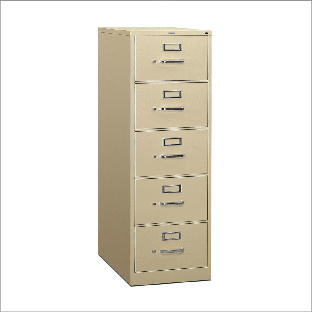 5 Drawer Vertical Steel File Cabinet