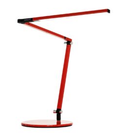 Koncept Z-Bar Desk Lamp Red: Illuminating Elegance and Efficiency