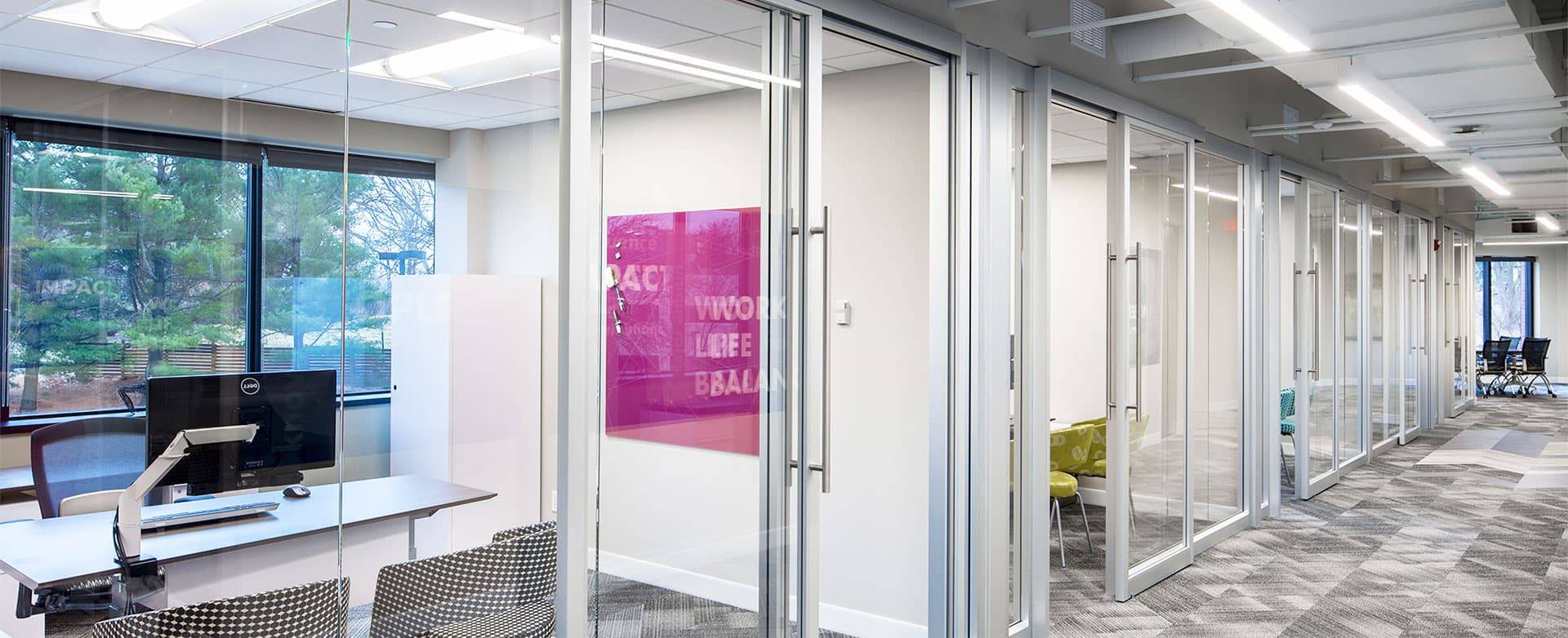 And, Cubicles and Architectural Walls for When Privacy Matters