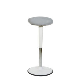 Office Star Active Perch Stool Gray