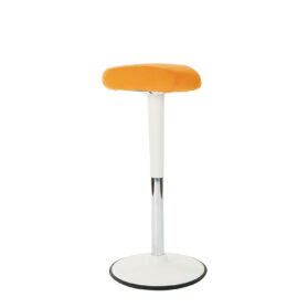 Office Star Active Perch Stool Orange