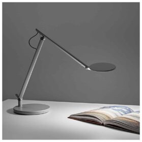 Humanscale Nova lamp, a minimalist desk lamp with a sleek, adjustable design.