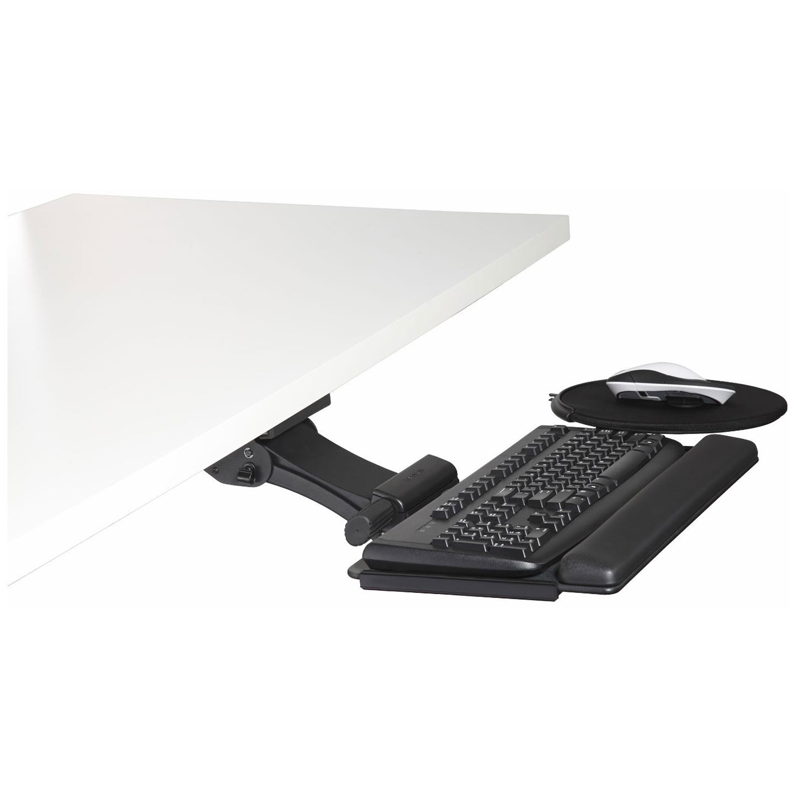 Humanscale 6G System, Black 900 Board, and High Clip Mouse