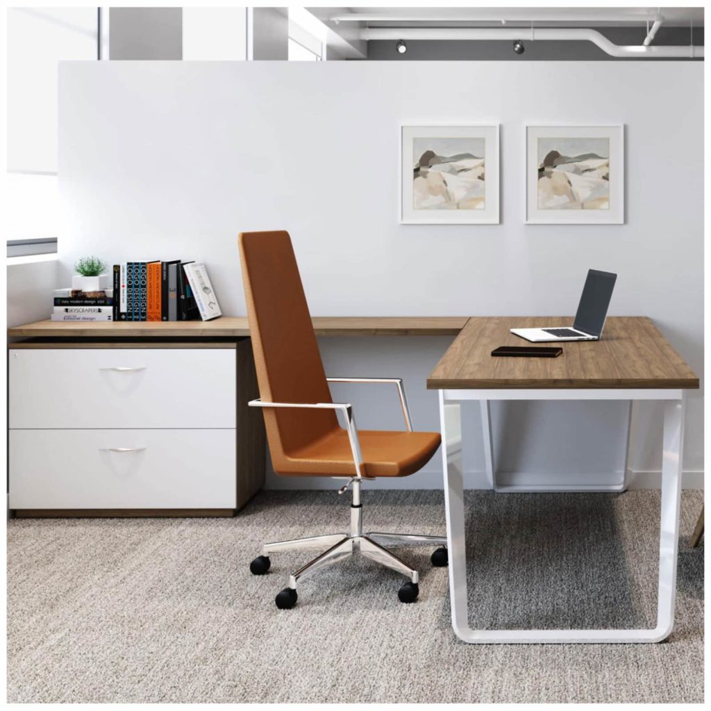 Ribbon Series Desks From Deskmakers