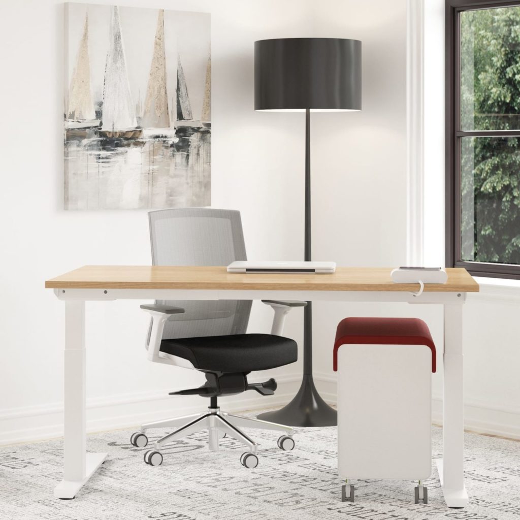 AMQ Height Adjustable Computer Table Personalize Your office