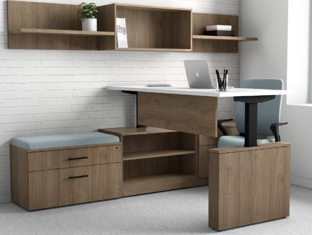 Deskmakers Ascend Adjustable Height Desk