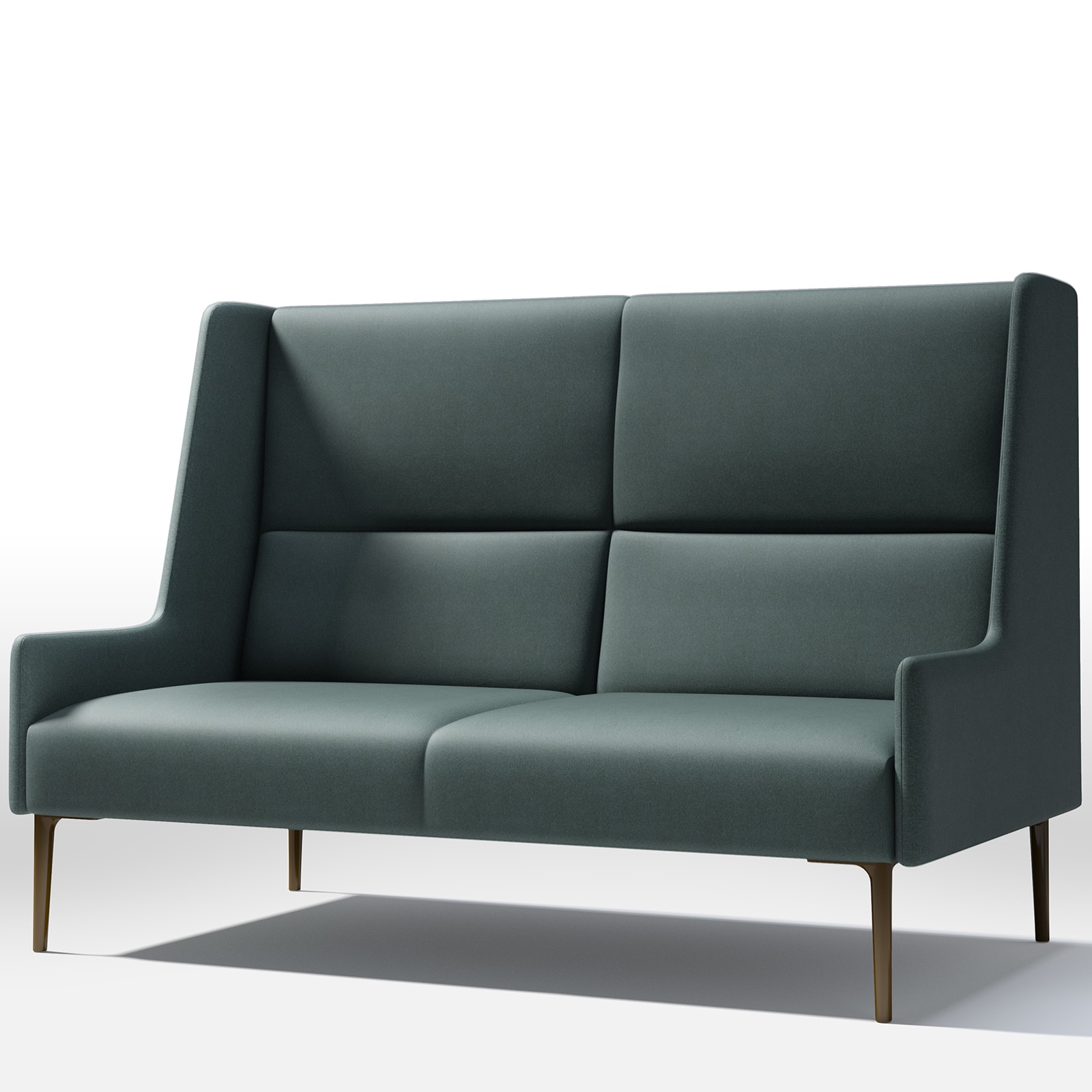 High back top sofa office