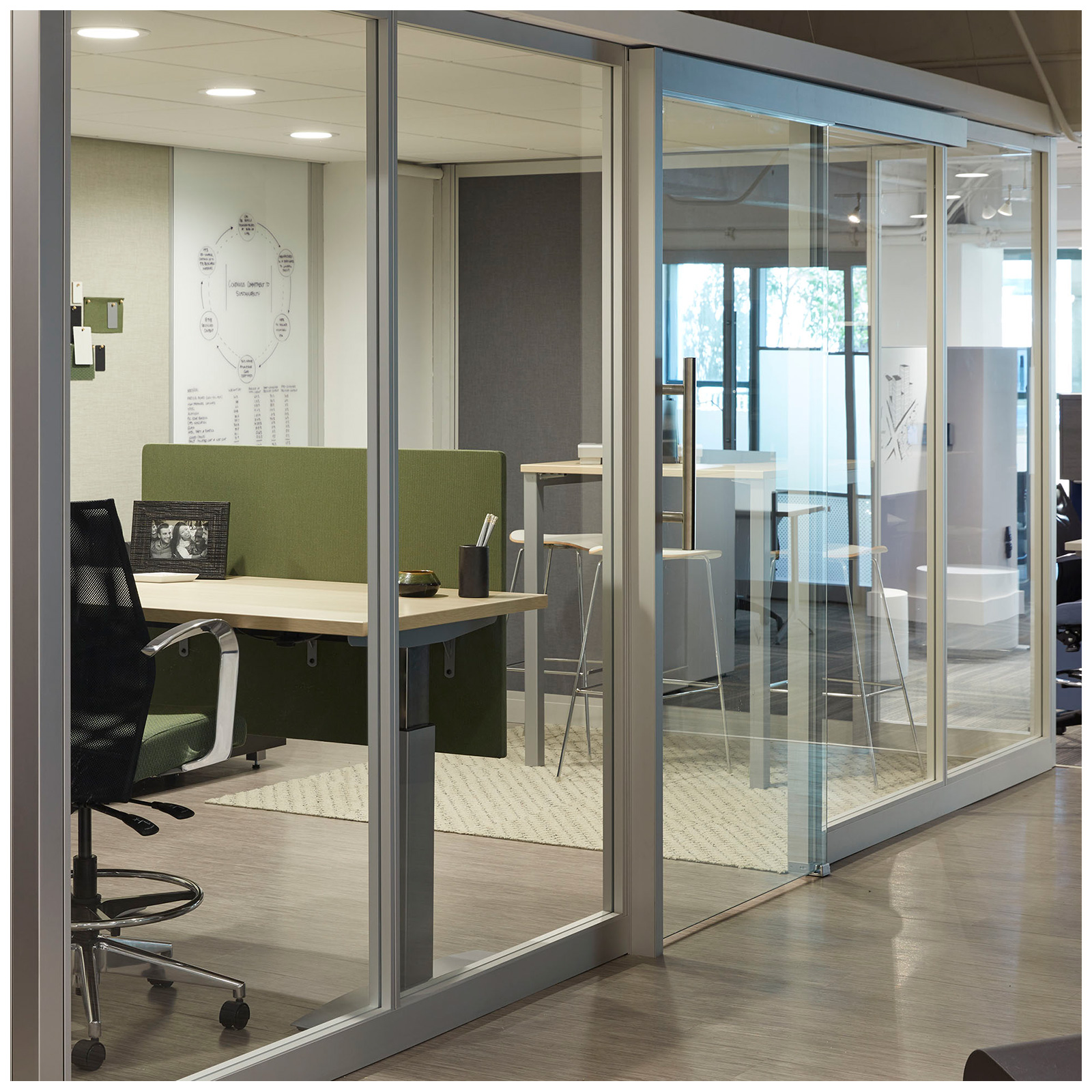 Fellowes Volo Glass Walls